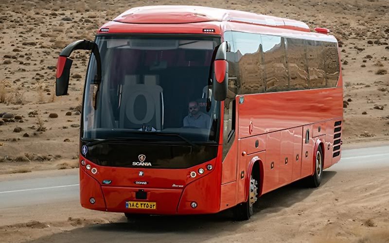 Iran Peyma bus in Station